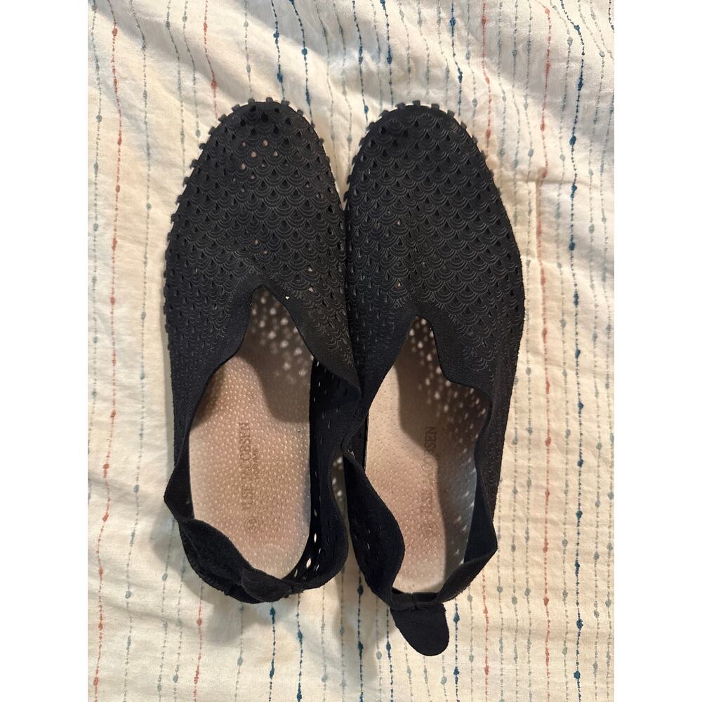 Ilse Jacobsen Tulip 139 Walking Shoes Black Perforated Women’s Size 38 US 8